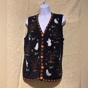 Vintage 1990s Womens Halloween Vest Basic Edition